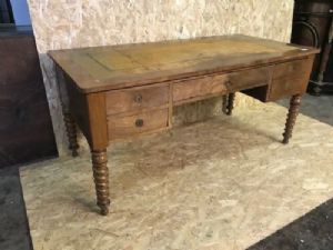Prestigious Charles X Walnut Desk - Restored (work in progress)_car 1430